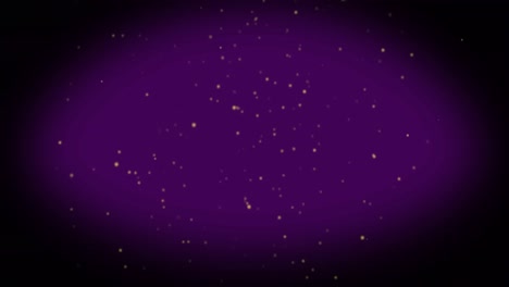 Animation-of-dust-over-purple-background