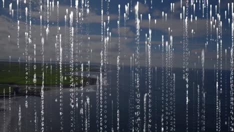 Animation-of-binary-code-over-seascape