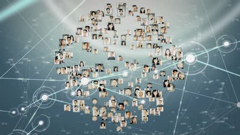Animation-of-people-icons-and-network-of-connections-on-blue-background