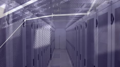 Animation-of-financial-data-processing-over-server-room
