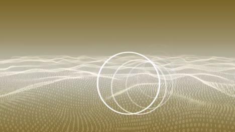 Animation-of-circles-spinning-over-mesh-binary-coding