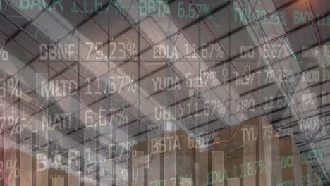 Animation-of-financial-data-processing-and-stock-market-over-empty-warehouse