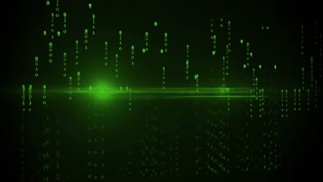 Animation-of-green-binary-coding-data-processing-over-black-background