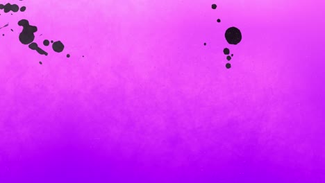 Animation-Von-Weißen-Wellen-Auf-Buntem-Hintergrund,-Die-Sich-In-Eine-Rosa-Oberfläche-Mit-Flecken-Verwandeln