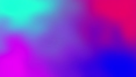 Animation-of-changing-shades-of-green,-blue-and-pink