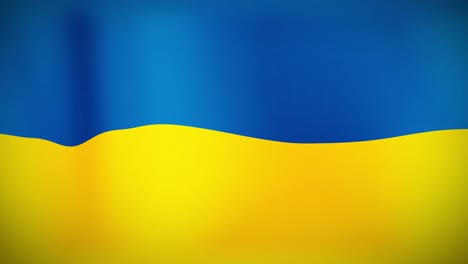 Animación-De-La-Bandera-Ondeante-De-Ucrania.