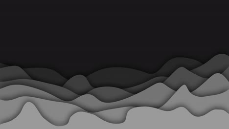 Animation-of-background-with-moving-grey-and-black-waves
