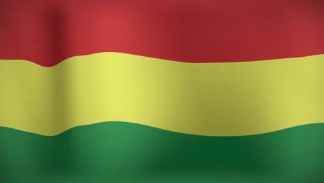 Animation-of-moving-flag-of-ghana-waving
