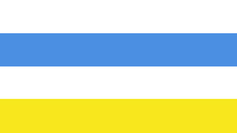 Animation-Weißer-Linien-über-Der-Flagge-Der-Ukraine