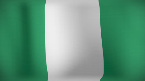 Animación-De-La-Bandera-Ondeante-De-Nigeria.