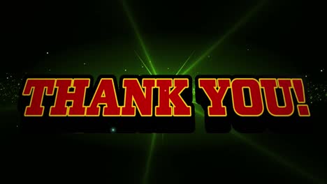 Animation-of-thank-you-text-and-light-trails-on-black-background