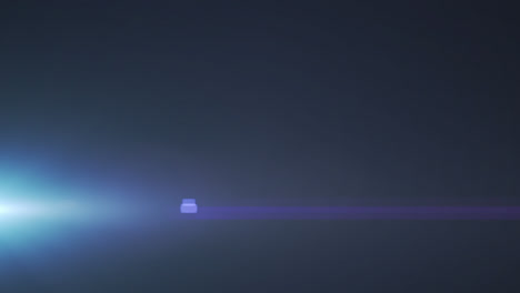 Animation-Von-Blinkendem-Licht-Auf-Marineblauem-Hintergrund