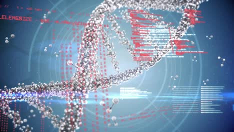 Animation-Der-Datenverarbeitung-über-Das-Spinnen-Von-DNA-Strängen