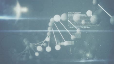 Animation-Des-DNA-Strangs-über-Die-Datenverarbeitung