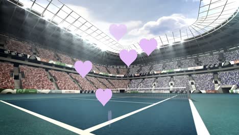 Animation-of-hearts-floating-over-sports-stadium