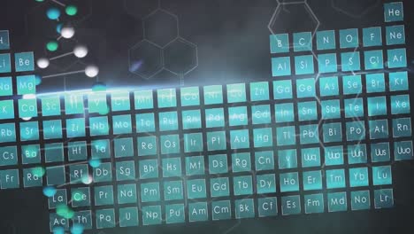 Animation-Chemischer-Formeln-Auf-Dunklem-Hintergrund