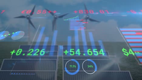 Animation-of-data-processing-over-solar-panels-and-wind-turbines
