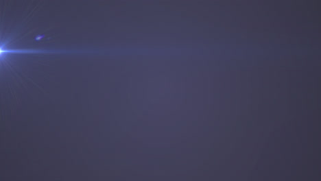 Animation-Leuchtender-Lichter-Und-Punkte-Auf-Blauem-Hintergrund