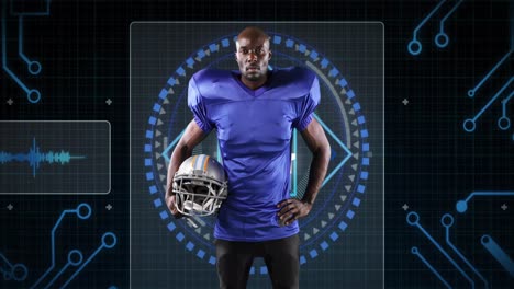 Animation-of-digital-interface-over-american-football-player