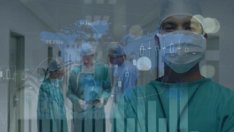 Procesamiento-De-Datos-Estadísticos-Sobre-El-Retrato-De-Un-Cirujano-Afroamericano-Parado-En-El-Hospital