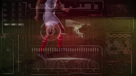 Animation-of-data-processing-over-caucasian-male-soccer-player