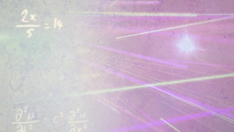 Animation-of-mathematical-equations-over-light-trails