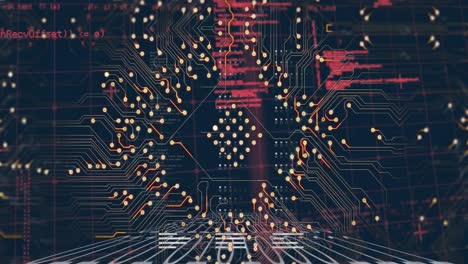 Animation-of-computer-circuit-board-over-data-processing