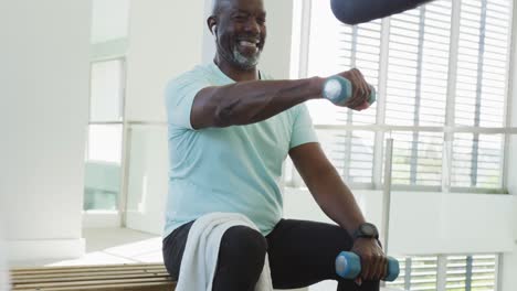 Video-of-happy-senior-american-african-men-exercising