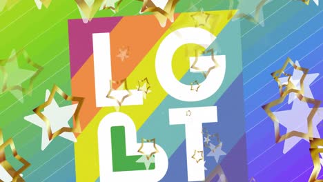 Animation-Von-Sternen-über-LGBT-Text