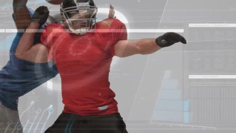 Animation-of-data-processing-over-american-football-player