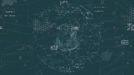 Animation-of-connections-with-globe-and-icons-on-navy-background