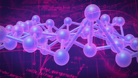 Animation-of-network-of-connections-over-pink-background