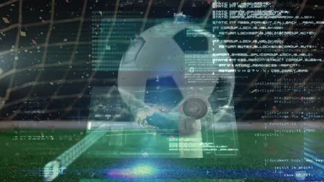 Animation-of-data-processing-over-diverse-football