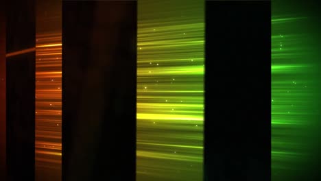 Animation-Von-Lichtspuren-Und-Formen-Auf-Schwarzem-Hintergrund
