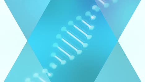Einzigartiges-Designvideo-Mit-DNA-Struktur-Und-Abstraktem-Muster,-Computergrafik,-Kopierraum