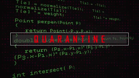 Unique-digital-video-of-quarantine-text-with-computer-coding-in-background