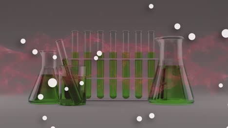 Animation-of-dots-over-lab-glasses-and-samples
