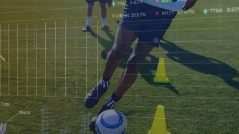Animation-of-diverse-male-soccer-players-over-data-processing