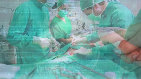 Animation-of-data-processing-over-diverse-surgeons-and-patient