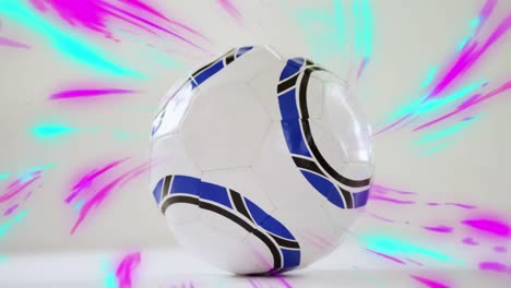 Animation-of-shapes-moving-over-football
