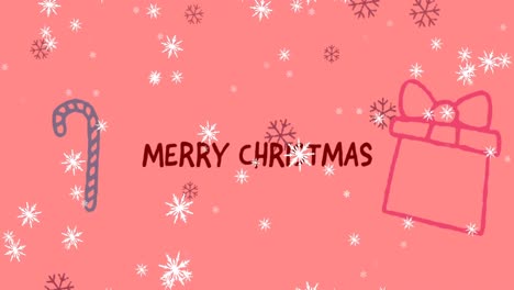 Animation-Des-Textes-„Frohe-Weihnachten“-über-Weihnachtssymbolen