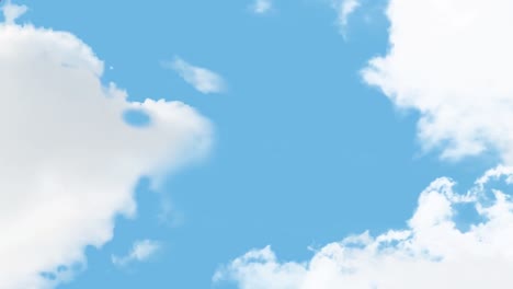 Animation-Von-Wolken-über-Sich-Bewegenden-Formen