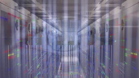 Animation-of-moving-columns-over-server-room