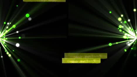 Animation-Von-Lichtspuren-Und-Flecken-Auf-Schwarzem-Hintergrund