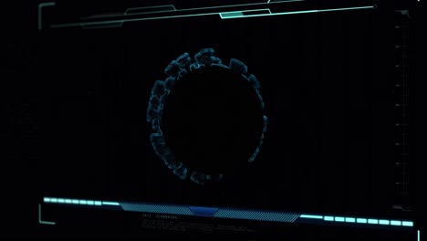 Animation-Der-Datenverarbeitung-über-Viruszellen