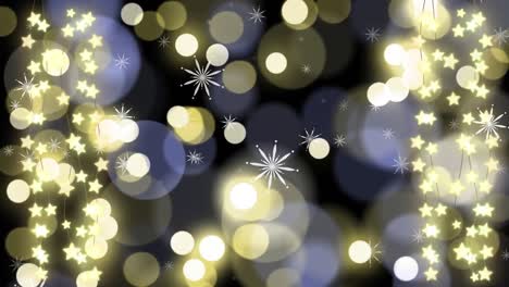Animation-of-snow-falling-over-christmas-lights