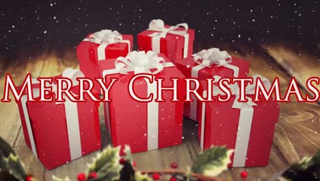 Animation-of-presents-over-merry-christmas-text