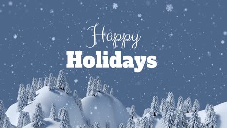 Animation-of-snow-falling-over-happy-holidays-text