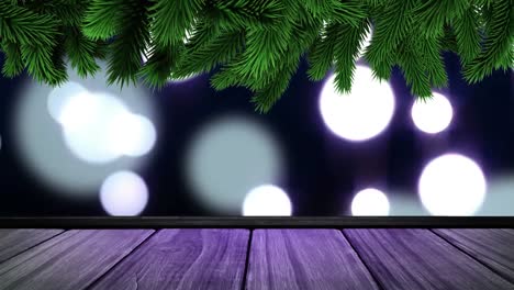 Animation-of-fir-tree-frame-over-spots