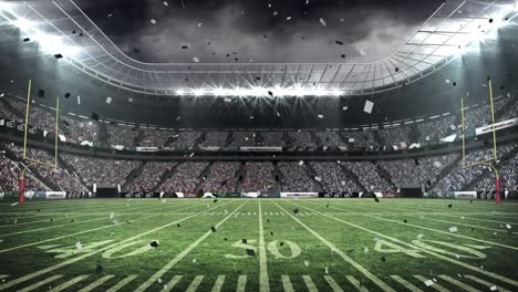 Animation-of-confetti-over-sports-stadium